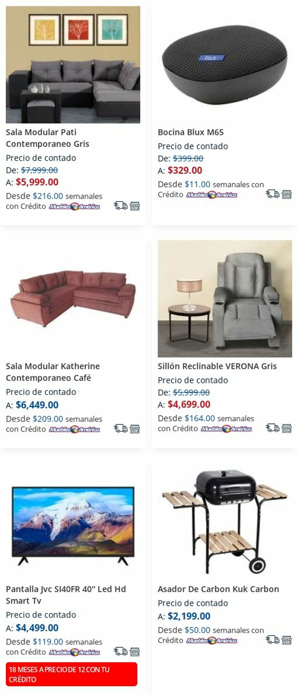 Catálogo Muebles America 18.12.2023 - 24.12.2023