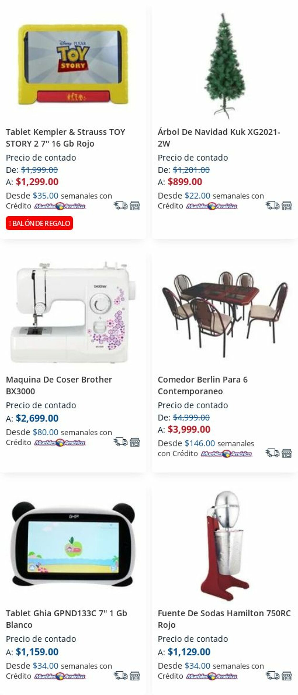 Catálogo Muebles America 01.01.2024 - 07.01.2024