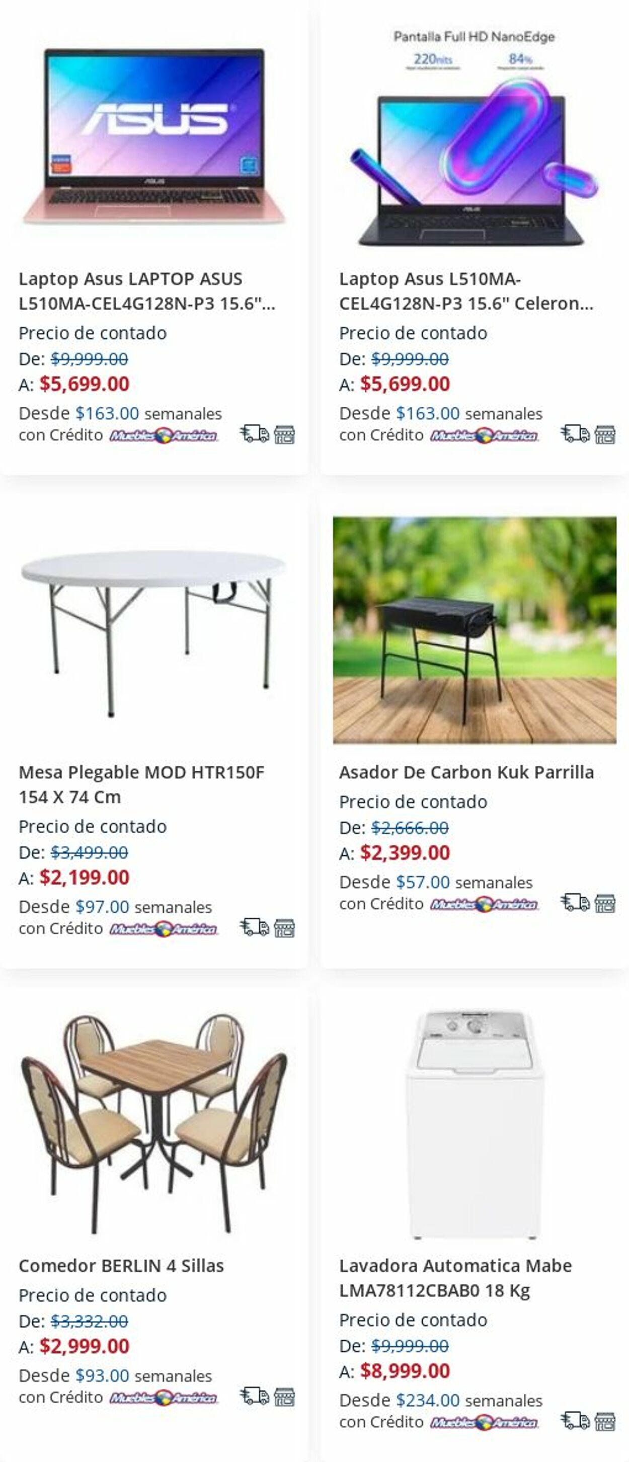 Catálogo Muebles America 04.10.2022 - 18.10.2022