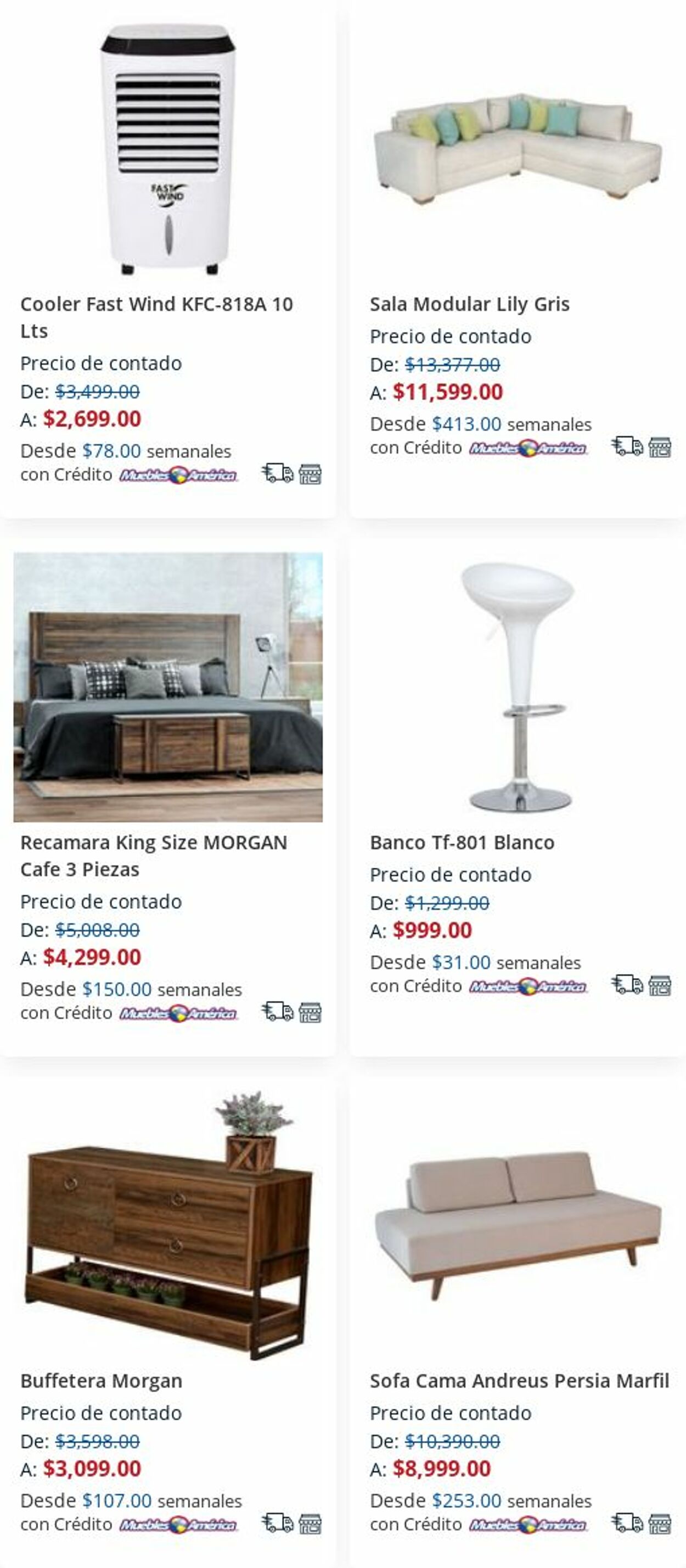 Catálogo Muebles America 27.07.2022 - 09.08.2022