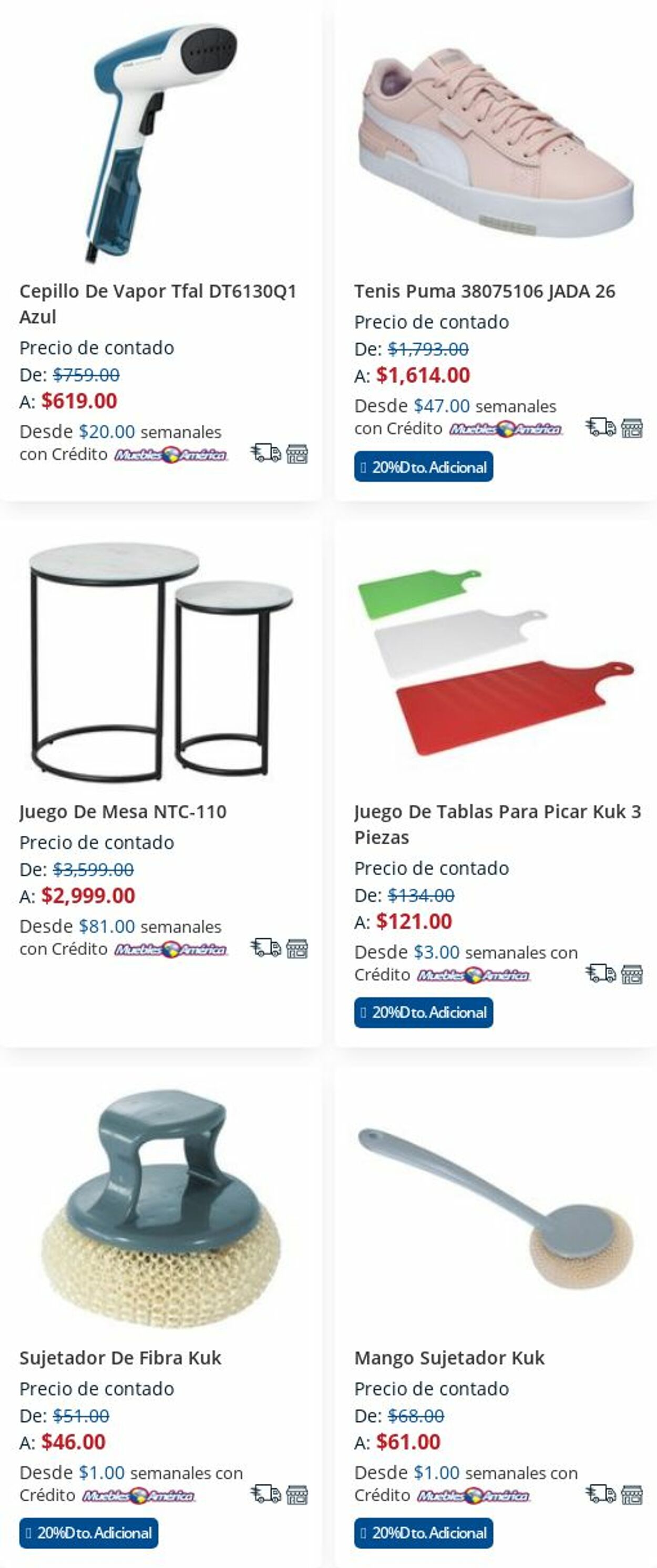 Catálogo Muebles America 27.07.2022 - 09.08.2022