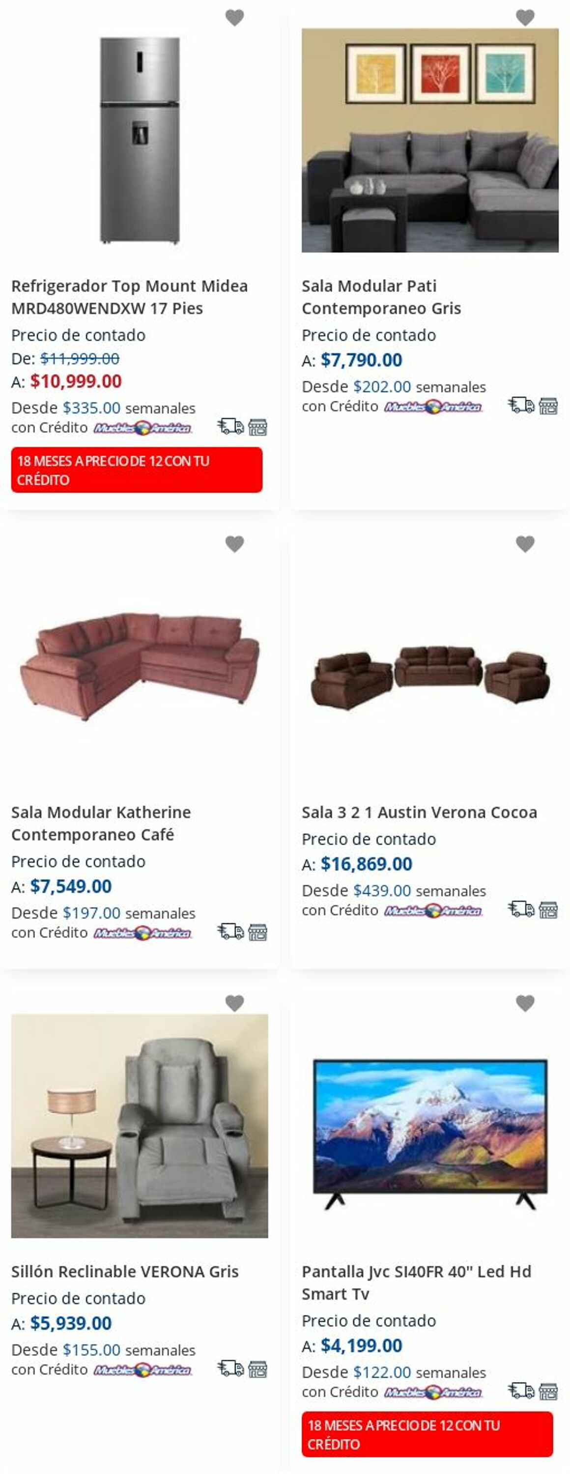 Catálogo Muebles America 28.10.2024 - 03.11.2024