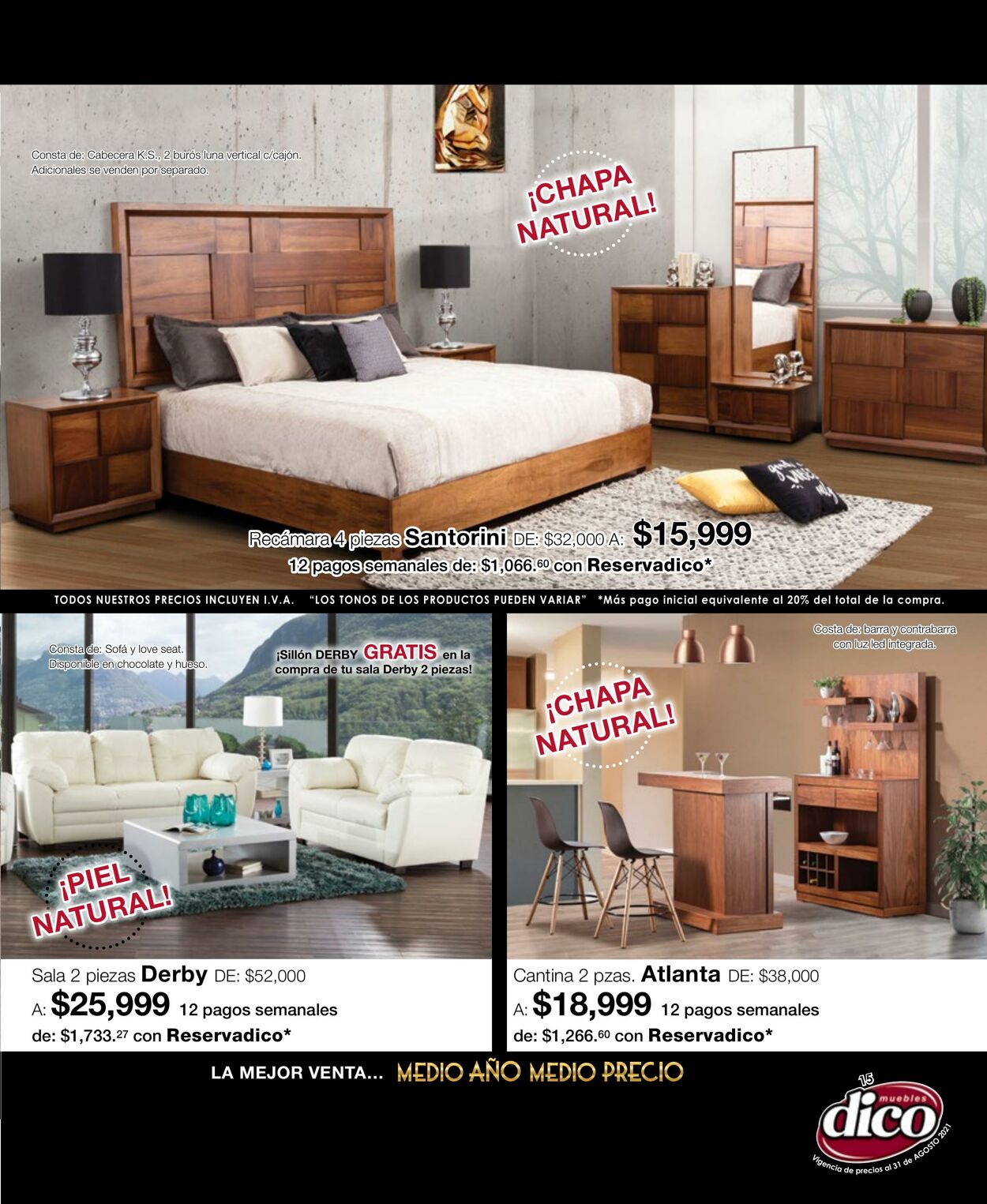 Catálogo Muebles Dico 16.08.2021 - 31.08.2021