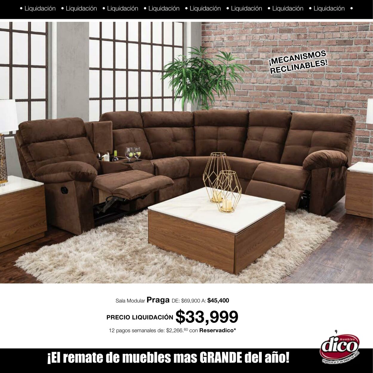 Catálogo Muebles Dico 01.01.2022 - 31.01.2022