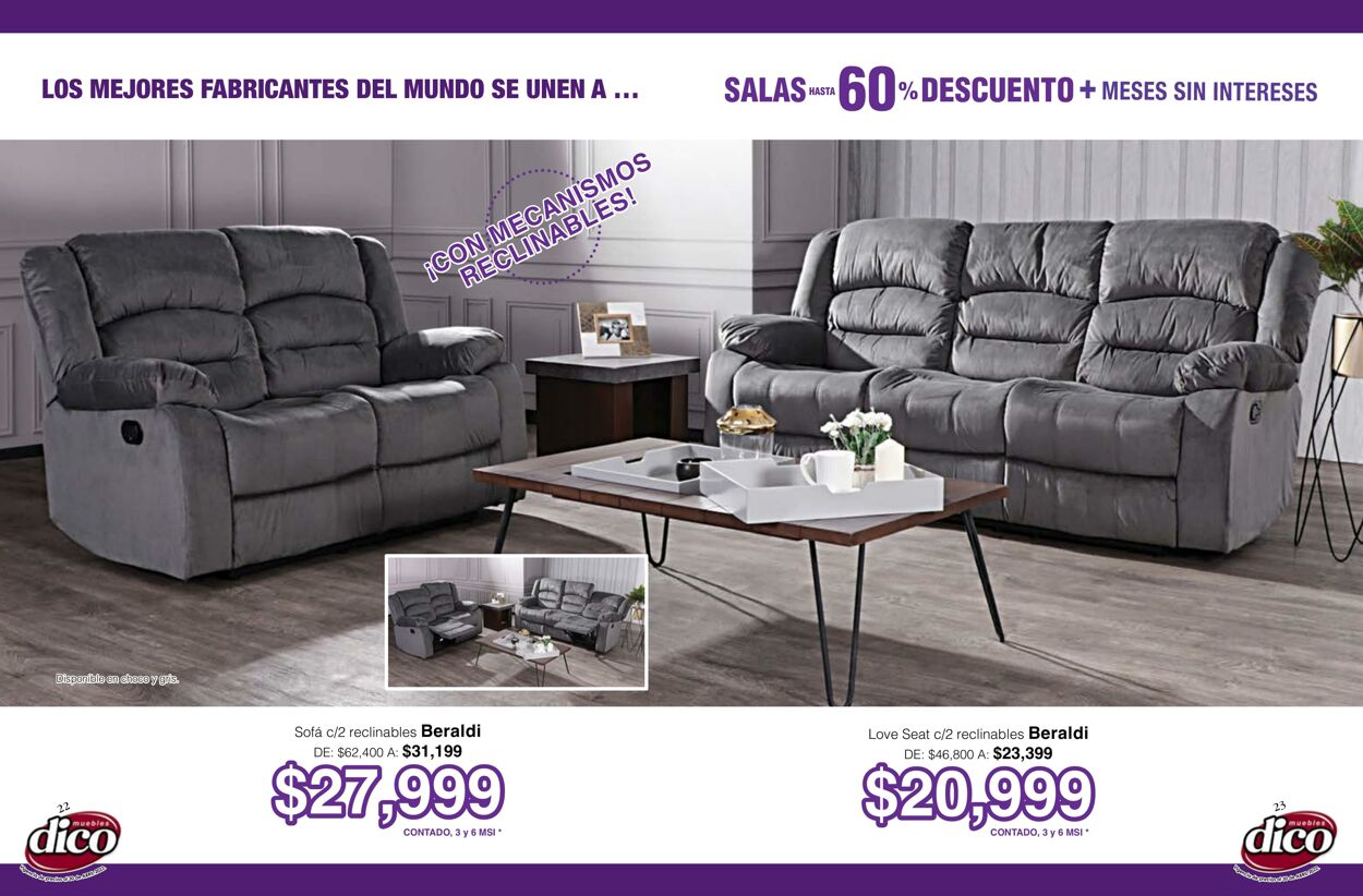 Catálogo Muebles Dico 14.04.2022 - 30.04.2022