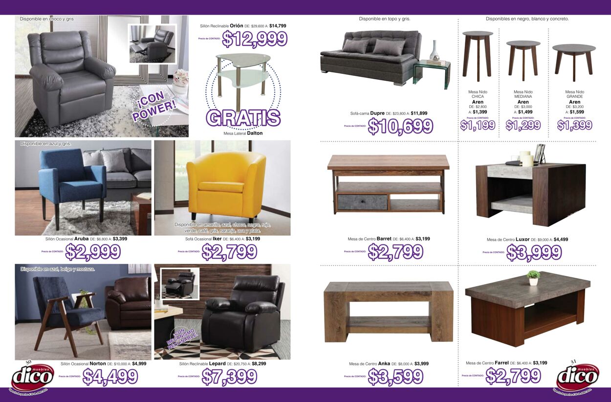 Catálogo Muebles Dico 14.04.2022 - 30.04.2022