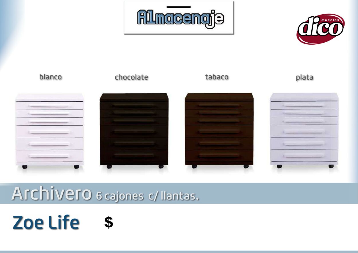 Catálogo Muebles Dico 01.04.2023 - 31.12.2023