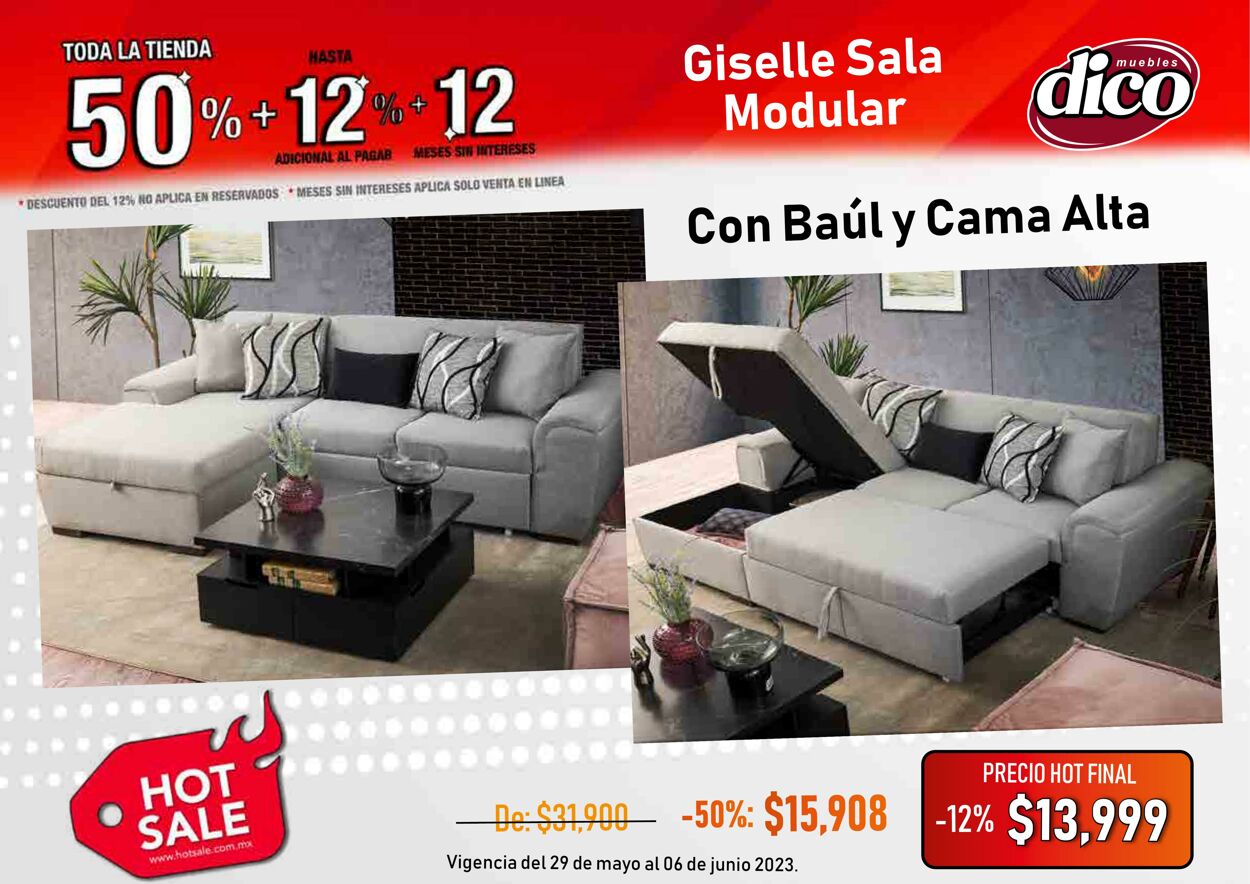 Catálogo Muebles Dico 29.05.2023 - 06.06.2023