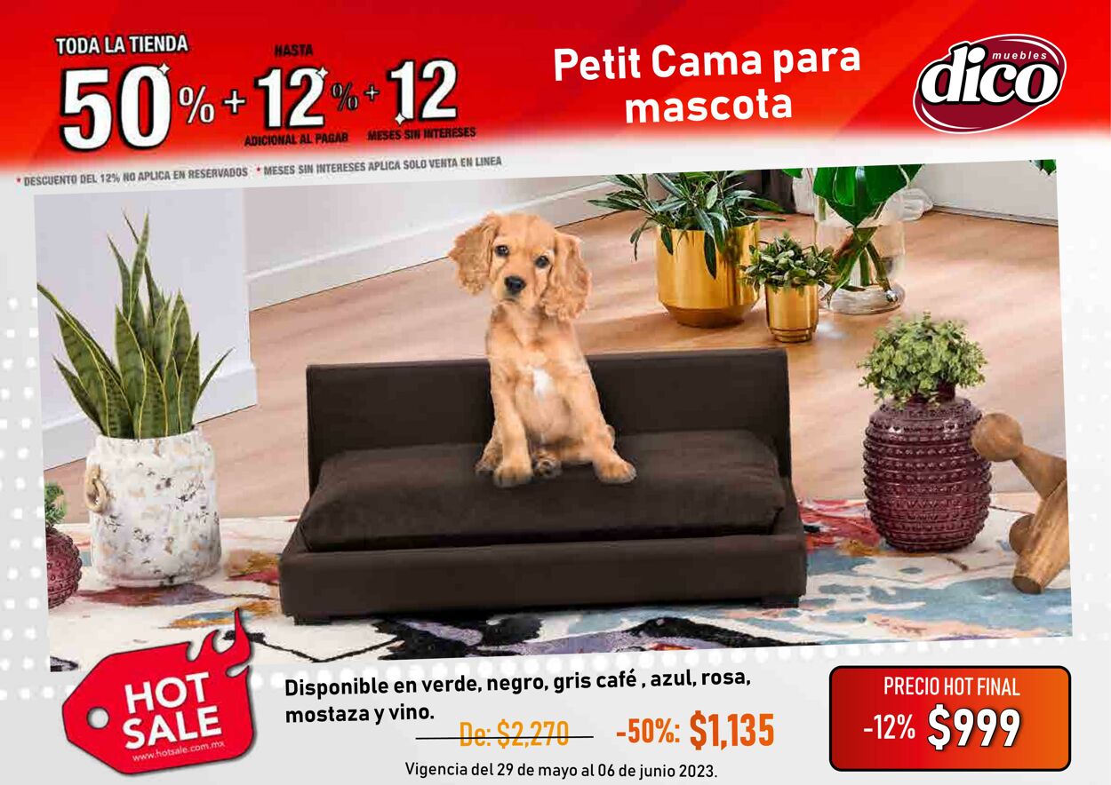 Catálogo Muebles Dico 29.05.2023 - 06.06.2023