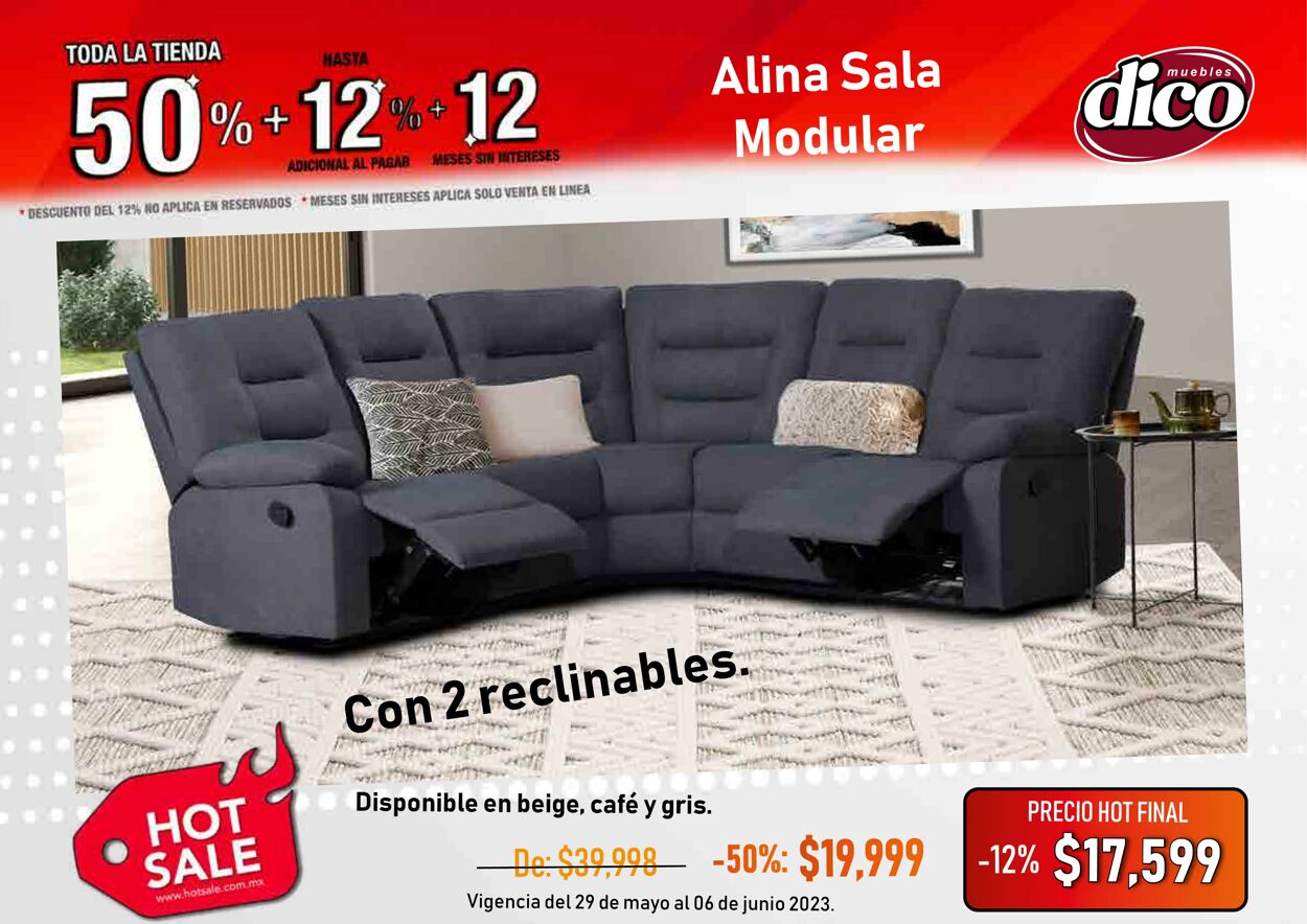 Catálogo Muebles Dico 29.05.2023 - 06.06.2023