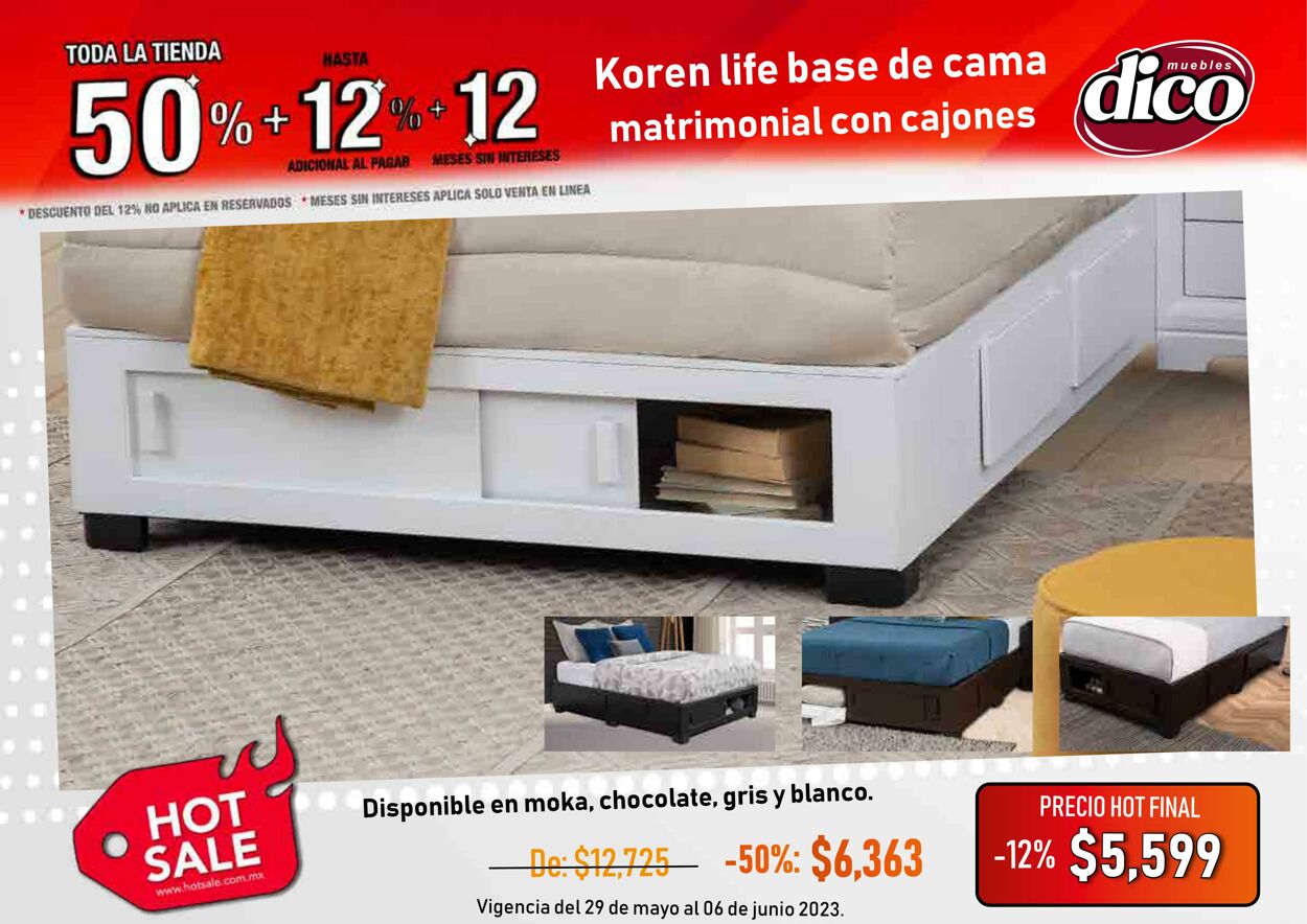 Catálogo Muebles Dico 29.05.2023 - 06.06.2023