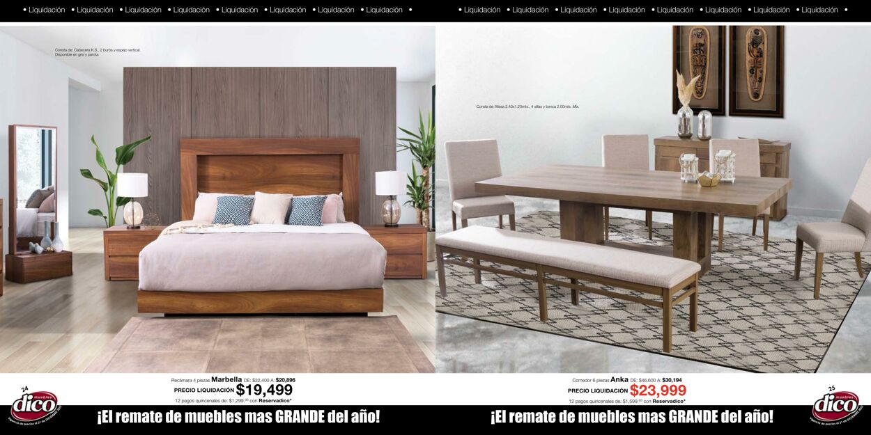 Catálogo Muebles Dico 01.12.2023 - 31.12.2023