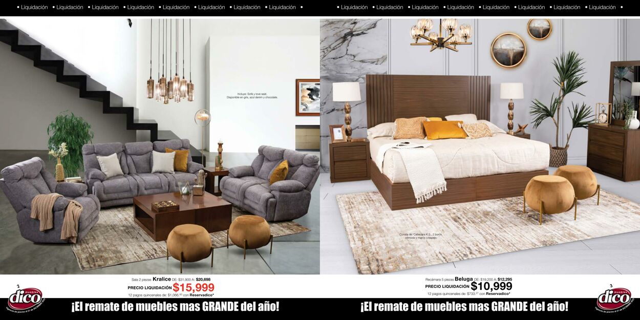 Catálogo Muebles Dico 01.12.2023 - 31.12.2023