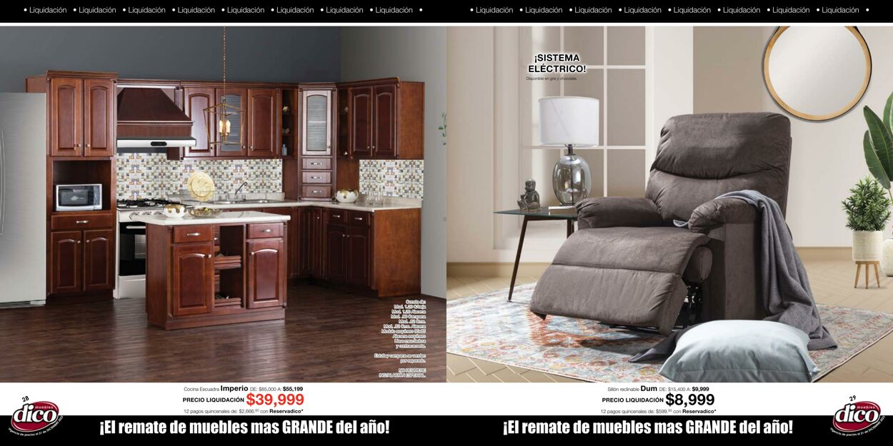 Catálogo Muebles Dico 01.12.2023 - 31.12.2023