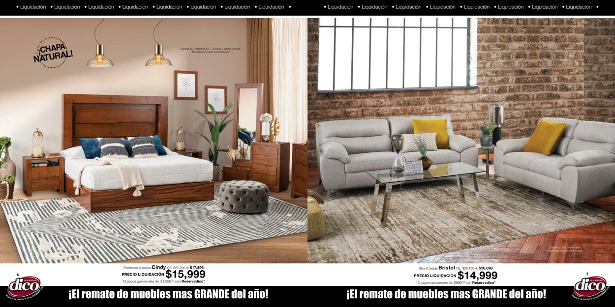 Catálogo Muebles Dico 01.12.2023 - 31.12.2023