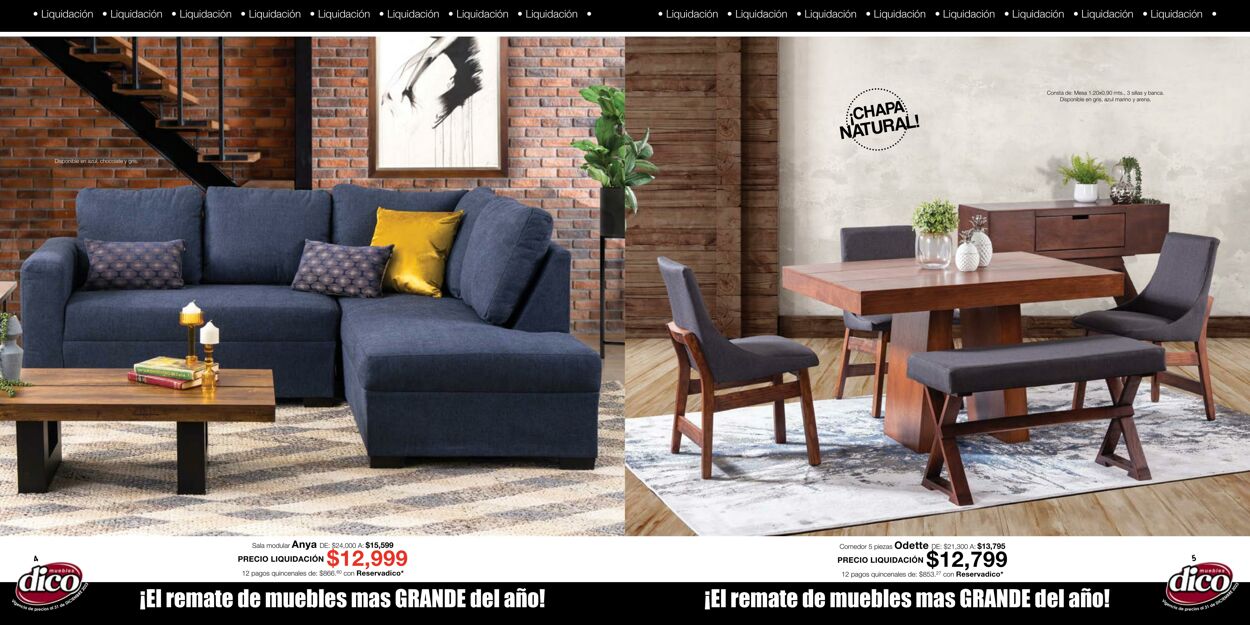 Catálogo Muebles Dico 01.12.2023 - 31.12.2023