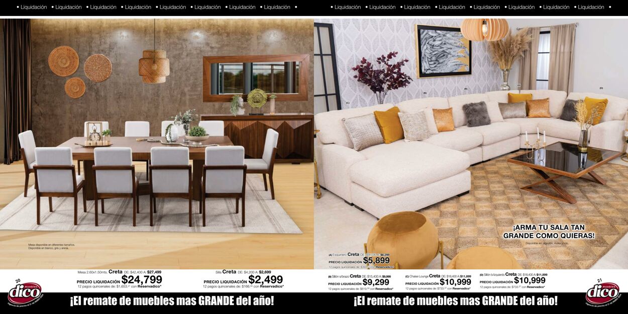 Catálogo Muebles Dico 01.01.2024 - 31.01.2024