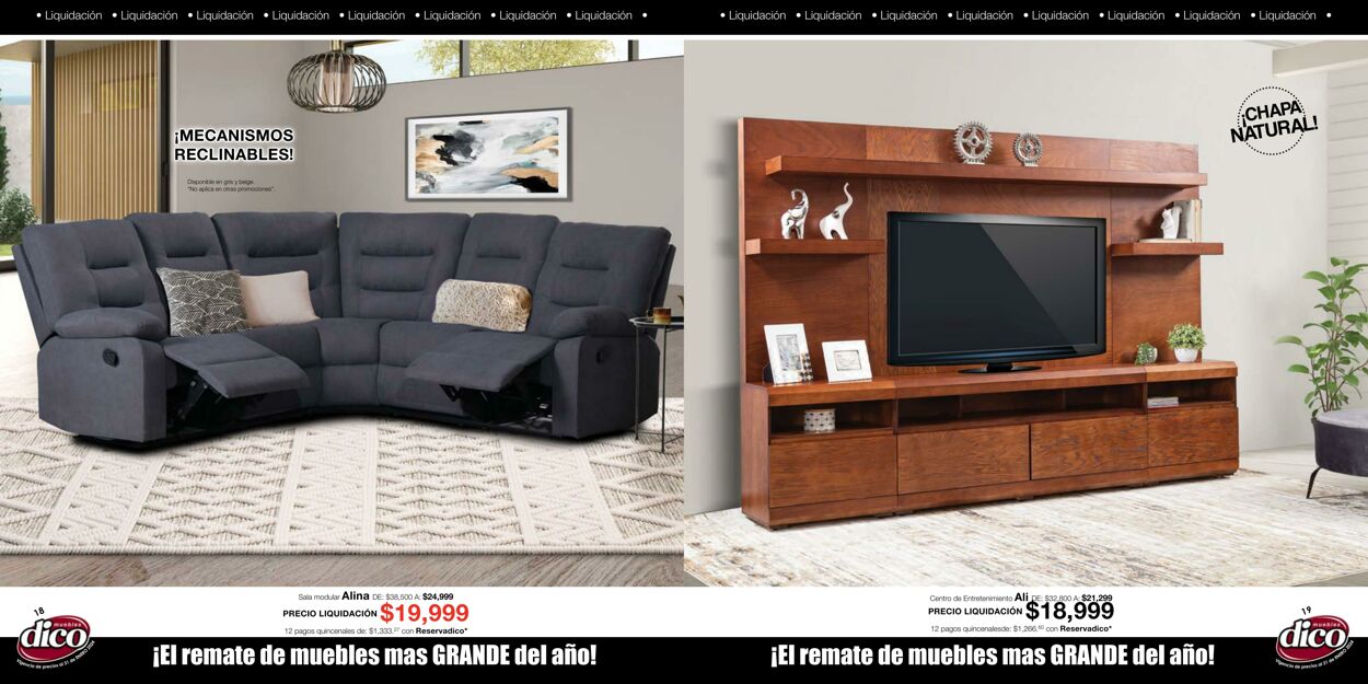 Catálogo Muebles Dico 01.01.2024 - 31.01.2024