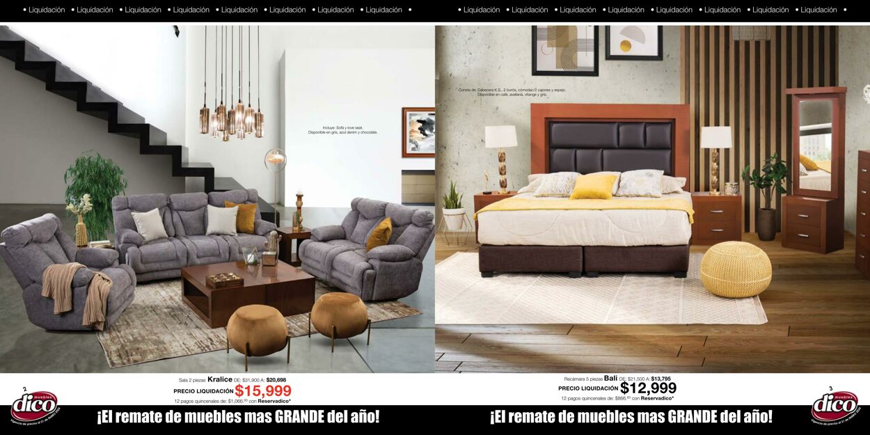 Catálogo Muebles Dico 01.01.2024 - 31.01.2024