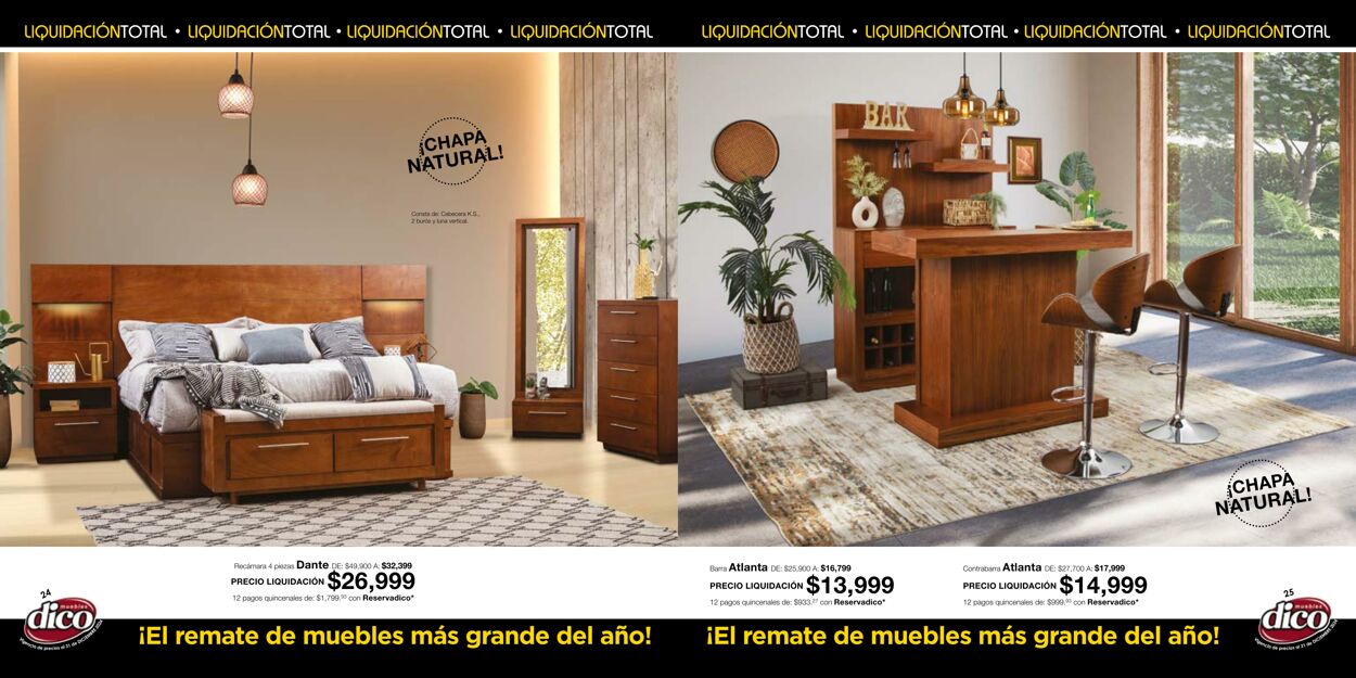 Catálogo Muebles Dico 07.12.2024 - 22.12.2024