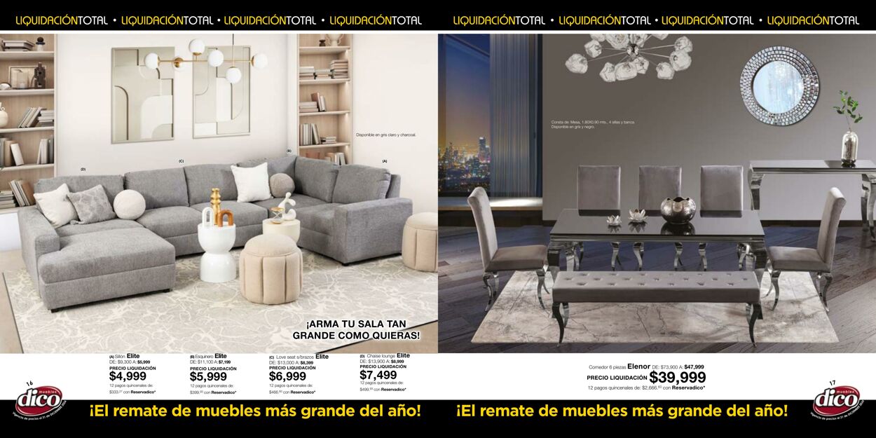 Catálogo Muebles Dico 07.12.2024 - 22.12.2024