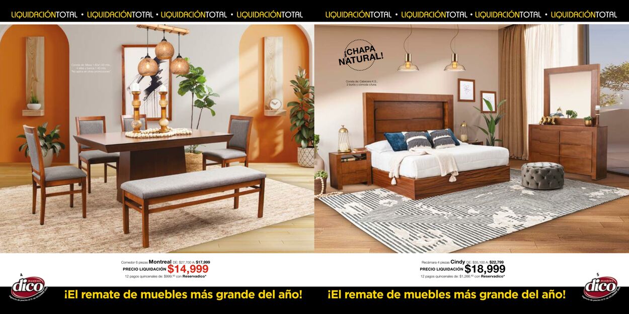 Catálogo Muebles Dico 07.12.2024 - 22.12.2024