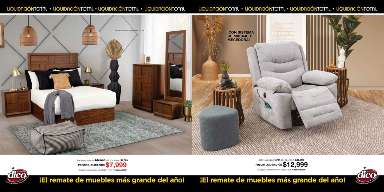 Catálogo Muebles Dico 07.12.2024 - 22.12.2024