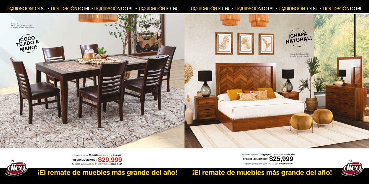 Catálogo Muebles Dico 07.12.2024 - 22.12.2024