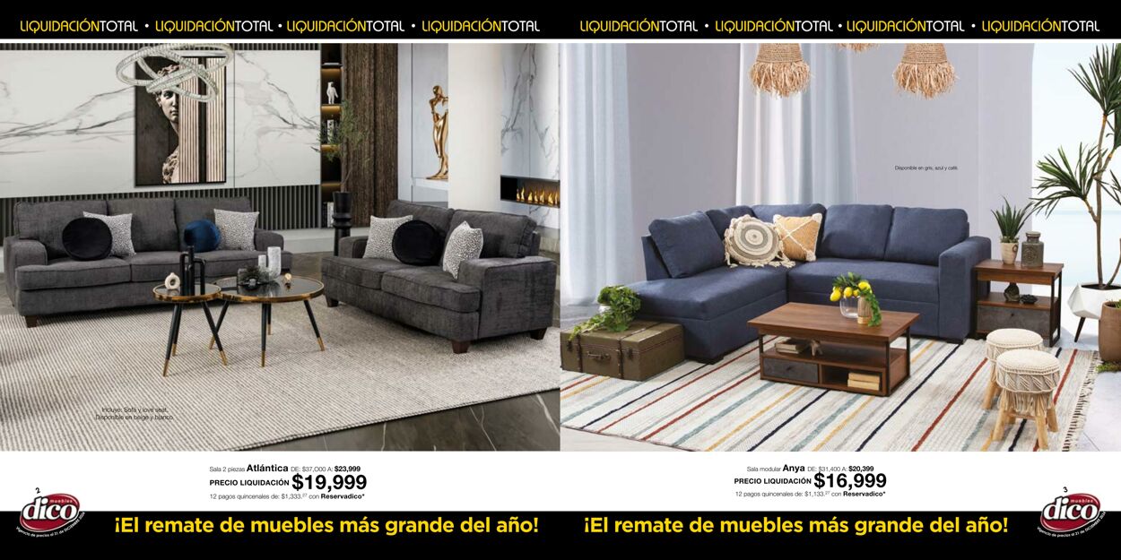 Catálogo Muebles Dico 07.12.2024 - 22.12.2024