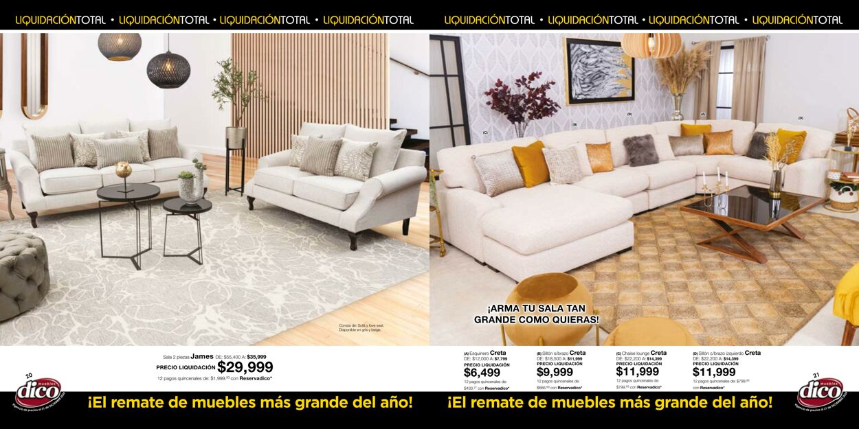 Catálogo Muebles Dico 07.12.2024 - 22.12.2024