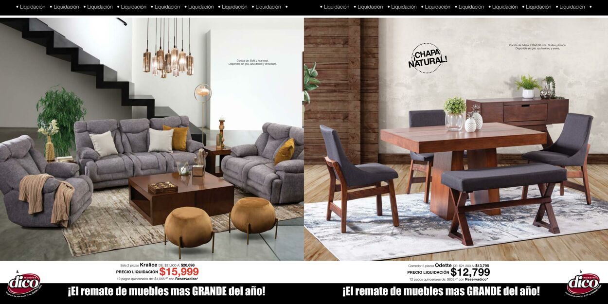 Catálogo Muebles Dico 01.02.2024 - 29.02.2024