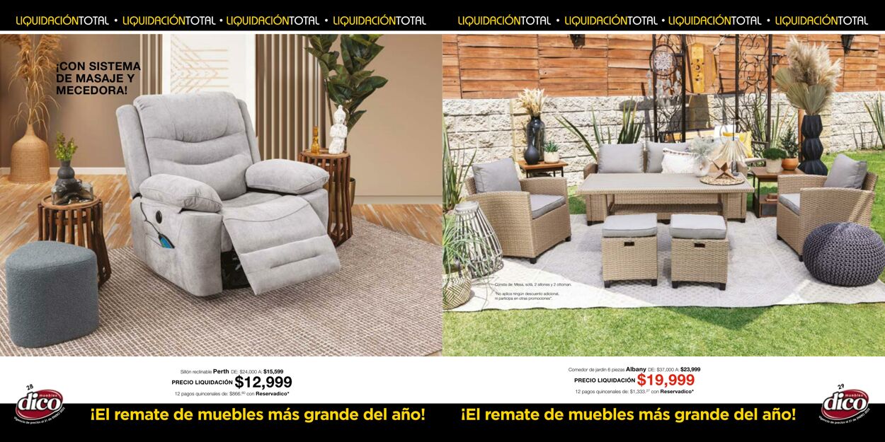 Catálogo Muebles Dico 07.01.2025 - 21.01.2025