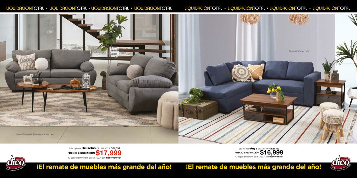 Catálogo Muebles Dico 07.01.2025 - 21.01.2025