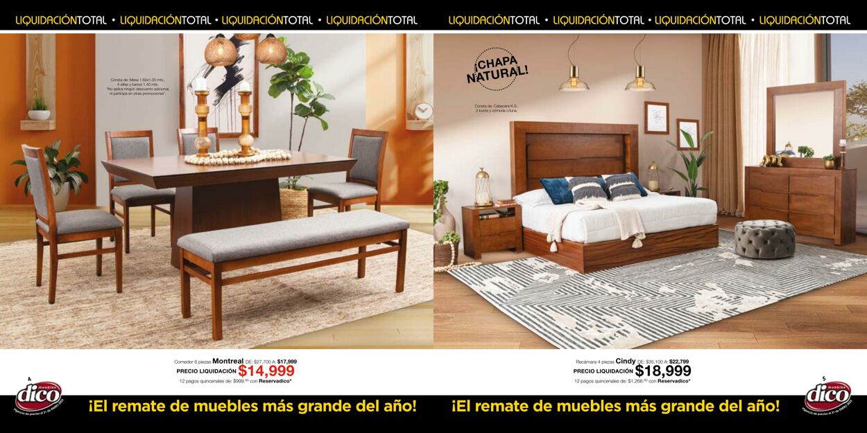 Catálogo Muebles Dico 07.01.2025 - 21.01.2025