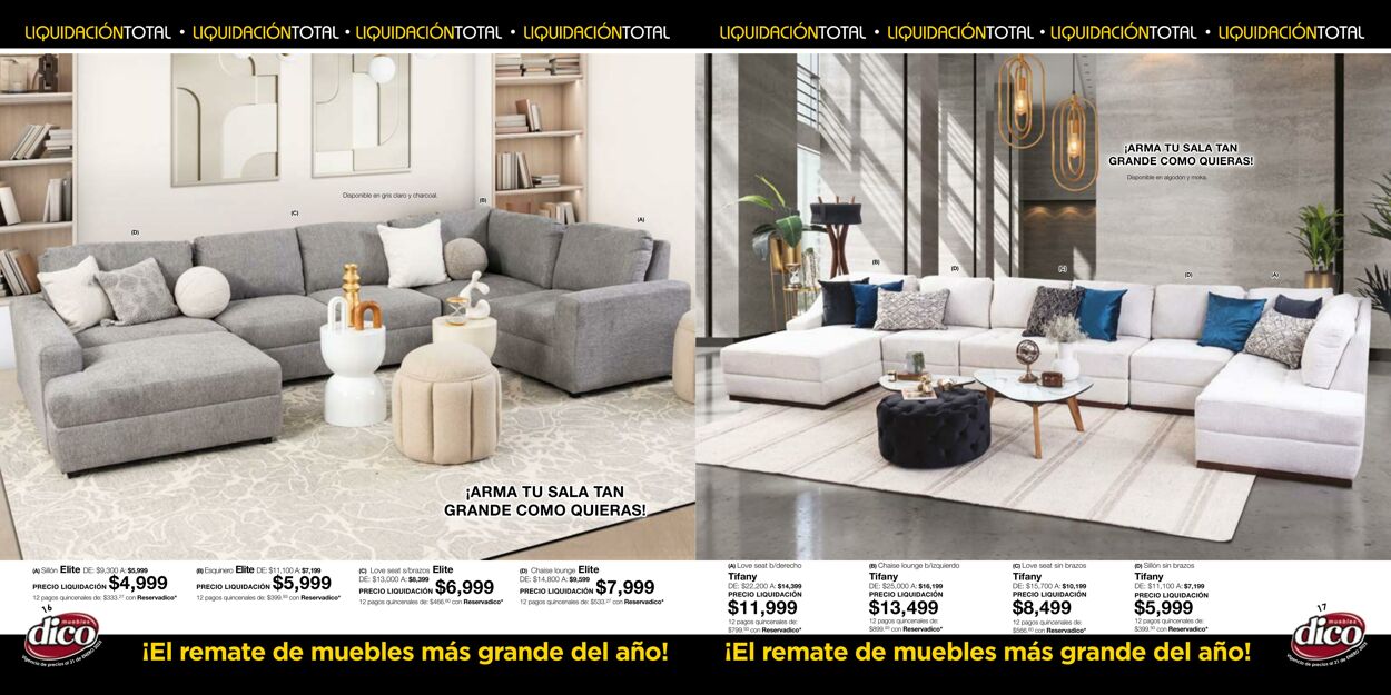 Catálogo Muebles Dico 07.01.2025 - 21.01.2025