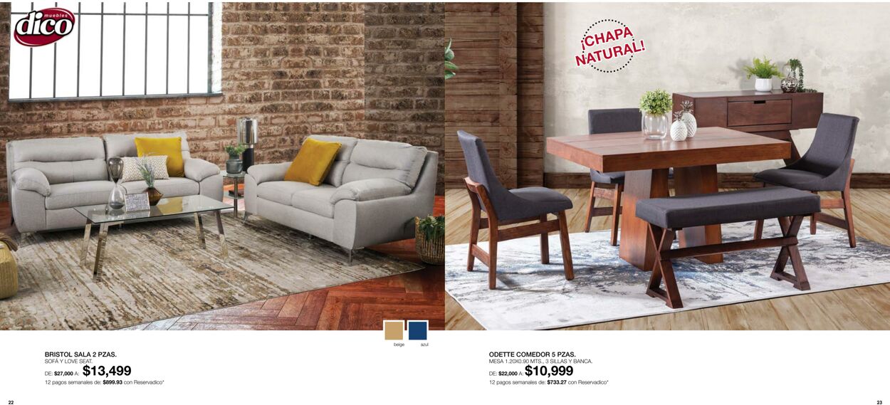 Catálogo Muebles Dico 01.07.2023 - 31.07.2023