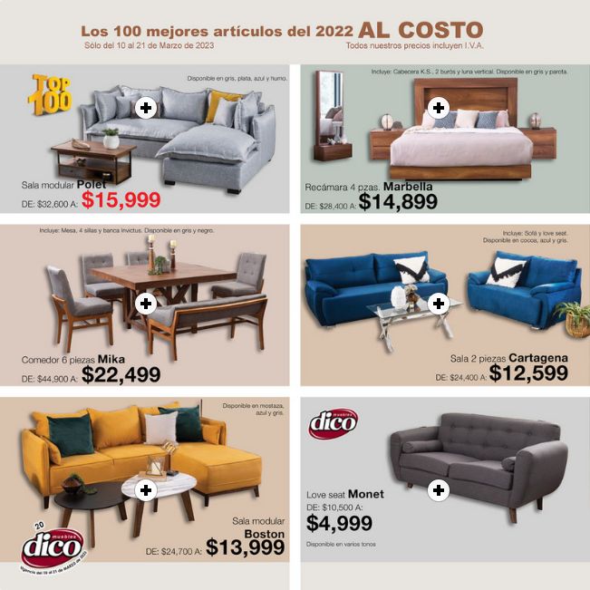 Catálogo Muebles Dico 10.03.2023 - 21.03.2023