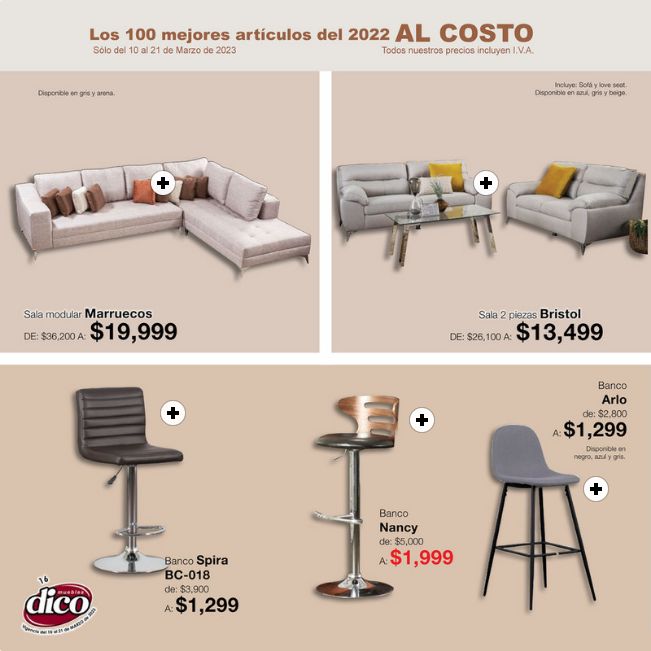 Catálogo Muebles Dico 10.03.2023 - 21.03.2023