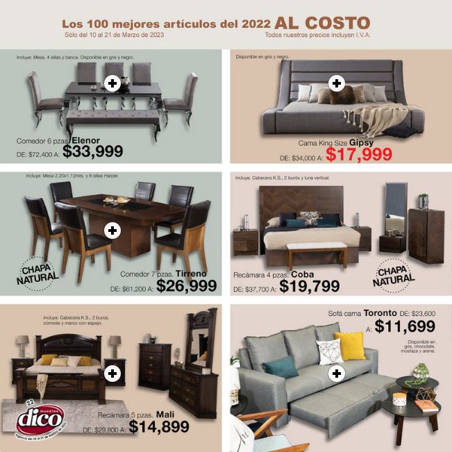 Catálogo Muebles Dico 10.03.2023 - 21.03.2023