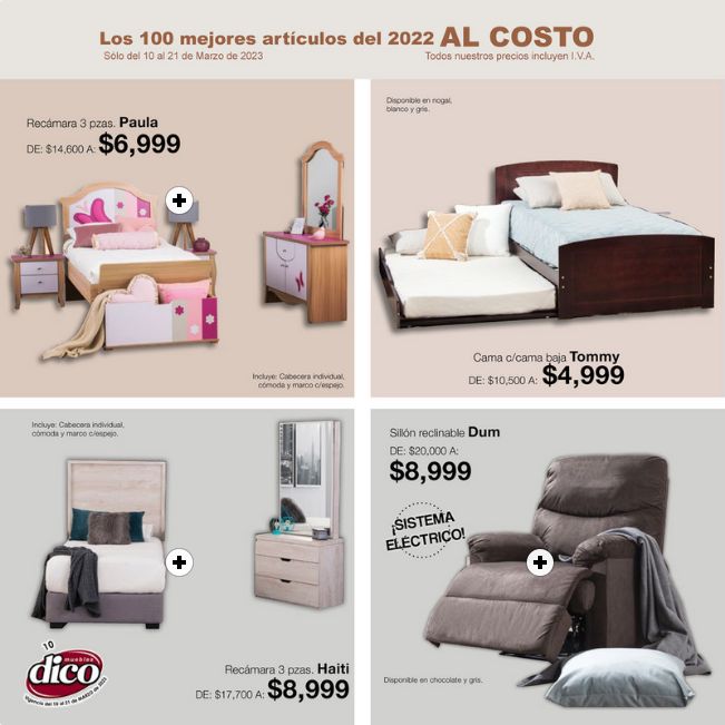 Catálogo Muebles Dico 10.03.2023 - 21.03.2023