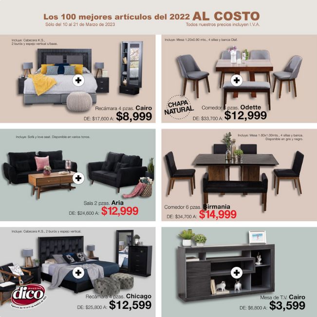 Catálogo Muebles Dico 10.03.2023 - 21.03.2023