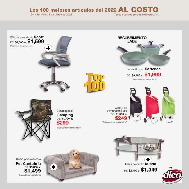 Catálogo Muebles Dico 10.03.2023 - 21.03.2023