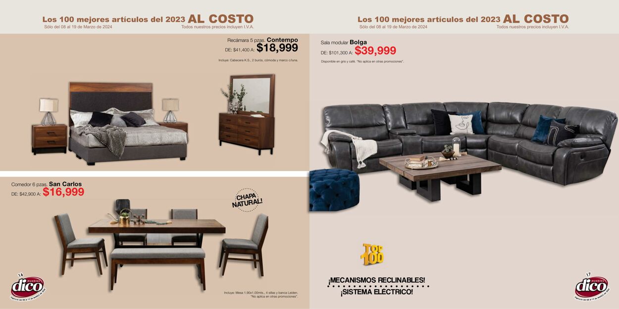 Catálogo Muebles Dico 08.03.2024 - 19.03.2024