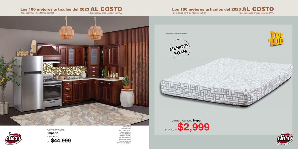 Catálogo Muebles Dico 08.03.2024 - 19.03.2024