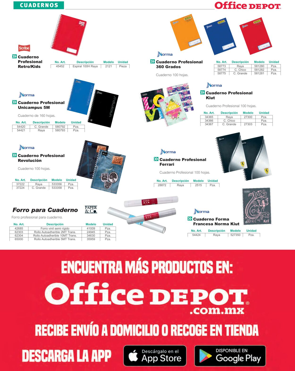 Catálogo Office Depot 01.02.2021 - 31.12.2021