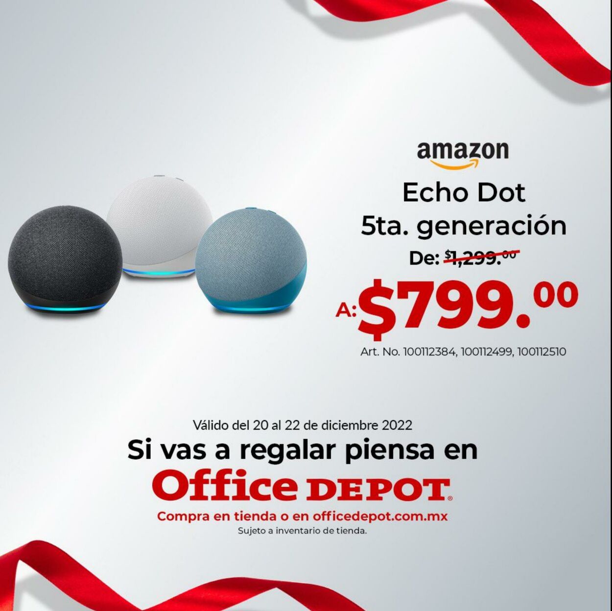 Catálogo Office Depot 20.12.2022 - 22.12.2022