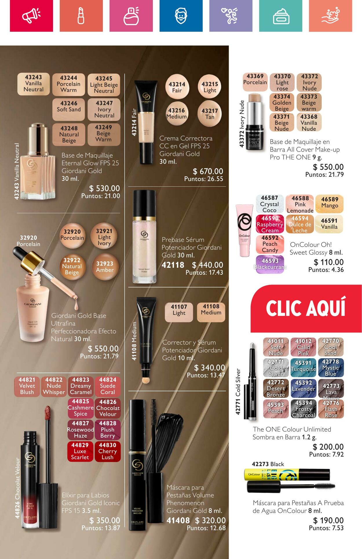 Catálogo Oriflame 27.07.2024 - 16.08.2024