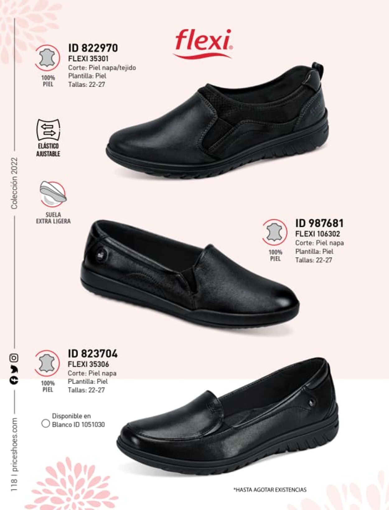 Catalogo flexi 2025 price shoes