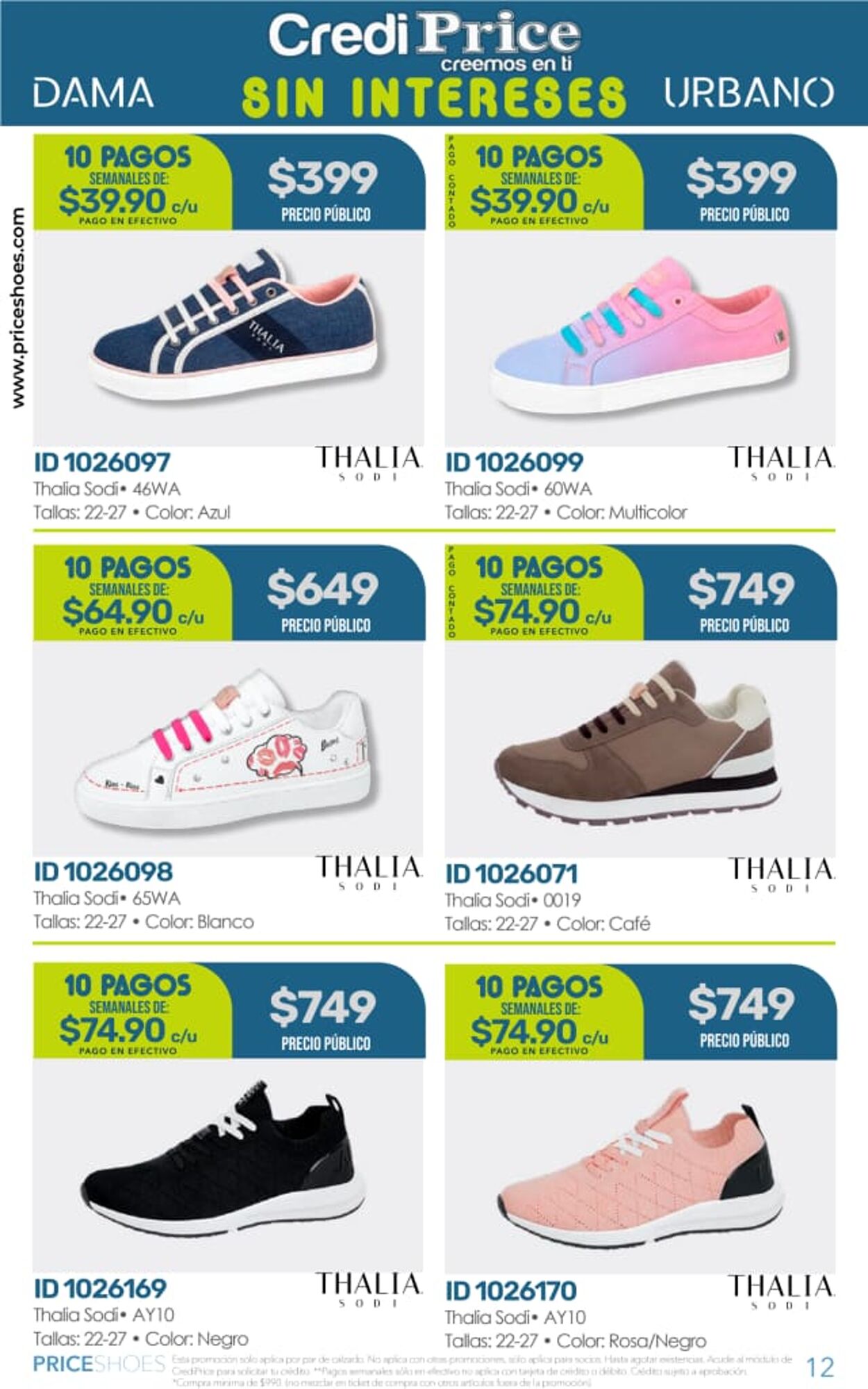 Catálogo Price Shoes 28.10.2022 - 31.12.2022