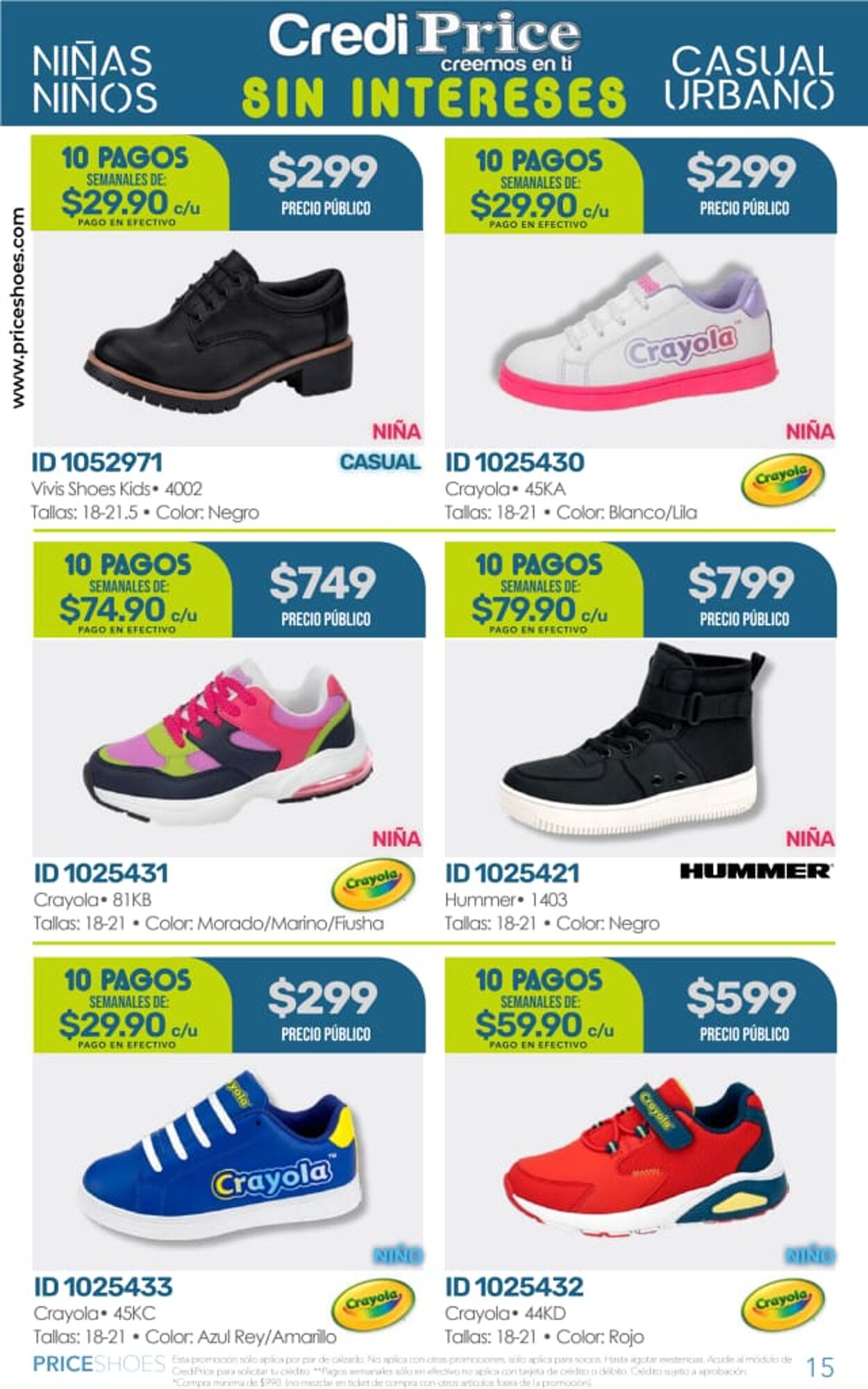 Catálogo Price Shoes 28.10.2022 - 31.12.2022